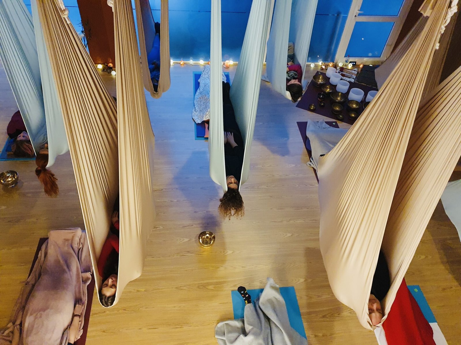 Aerial Sound Bath - 2 March - Healing Circle Yoga - Athens