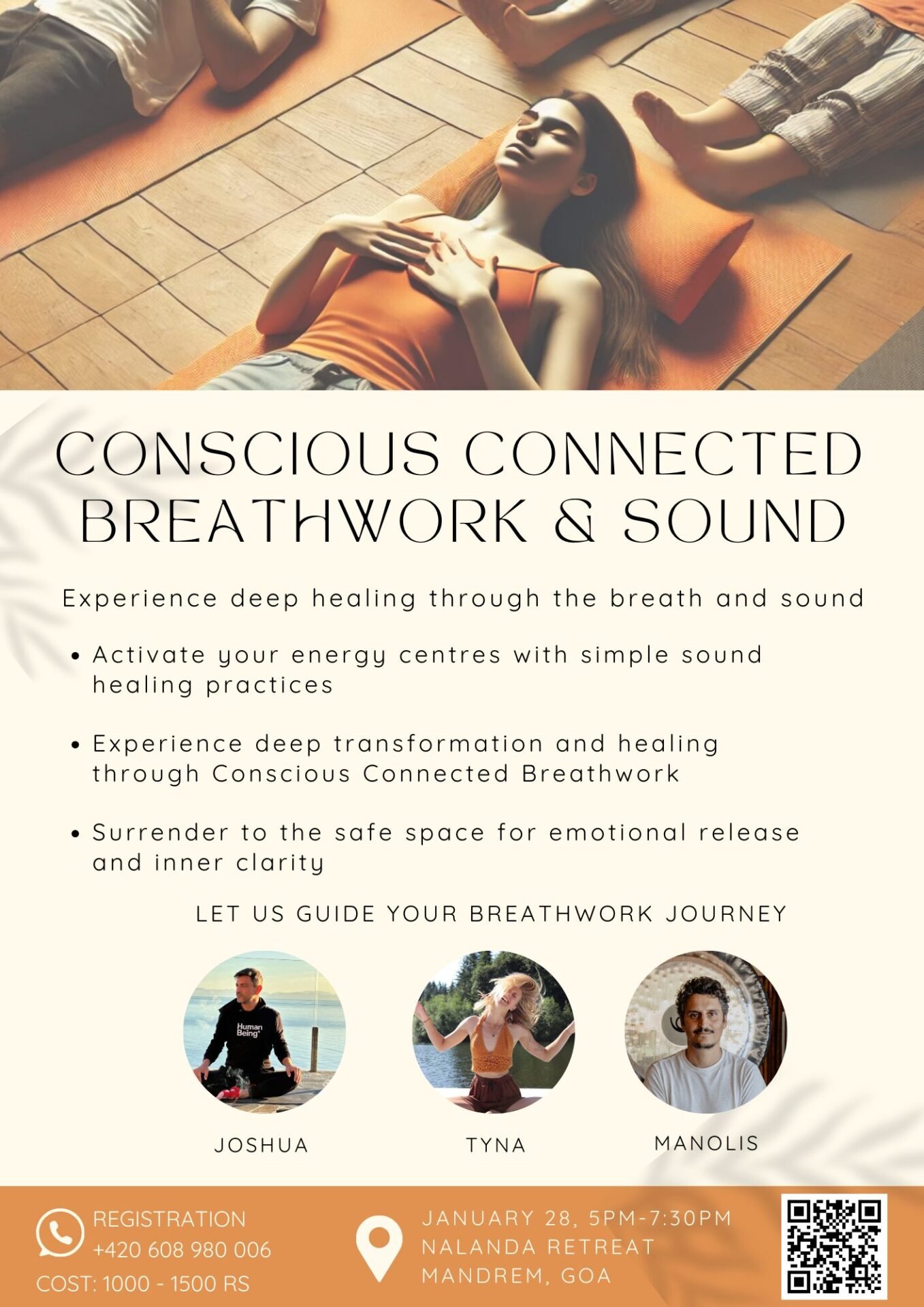 Conscious Connected Breathwork & Sound - 28 Jan - Goa, India