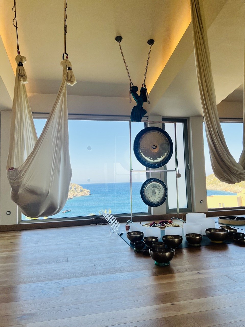 Aerial Sound Bath - 9 May -  Daios Cove - Agios Nikolaos